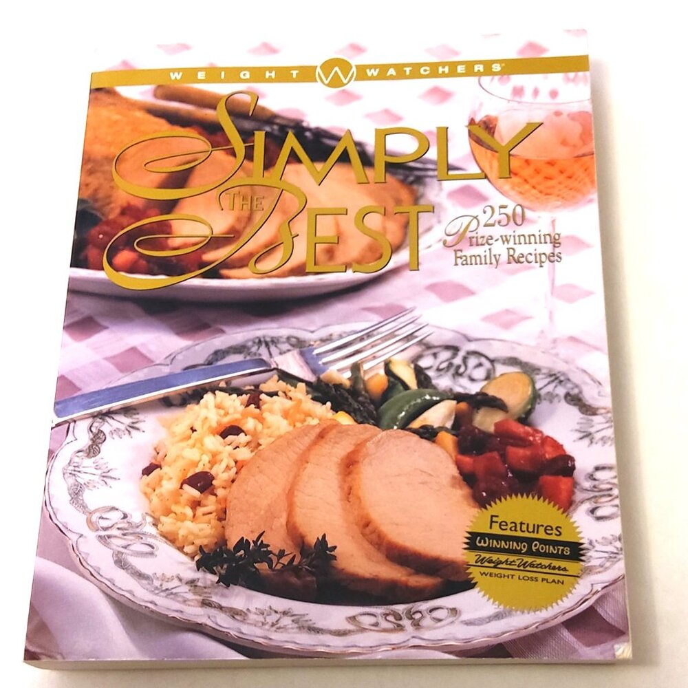 Preowned Weight Watchers Simply the Best: 250 Prizewinning Family Recipes –1997
